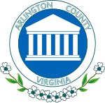 Seal of Arlington County, Virginia (1983–2007)